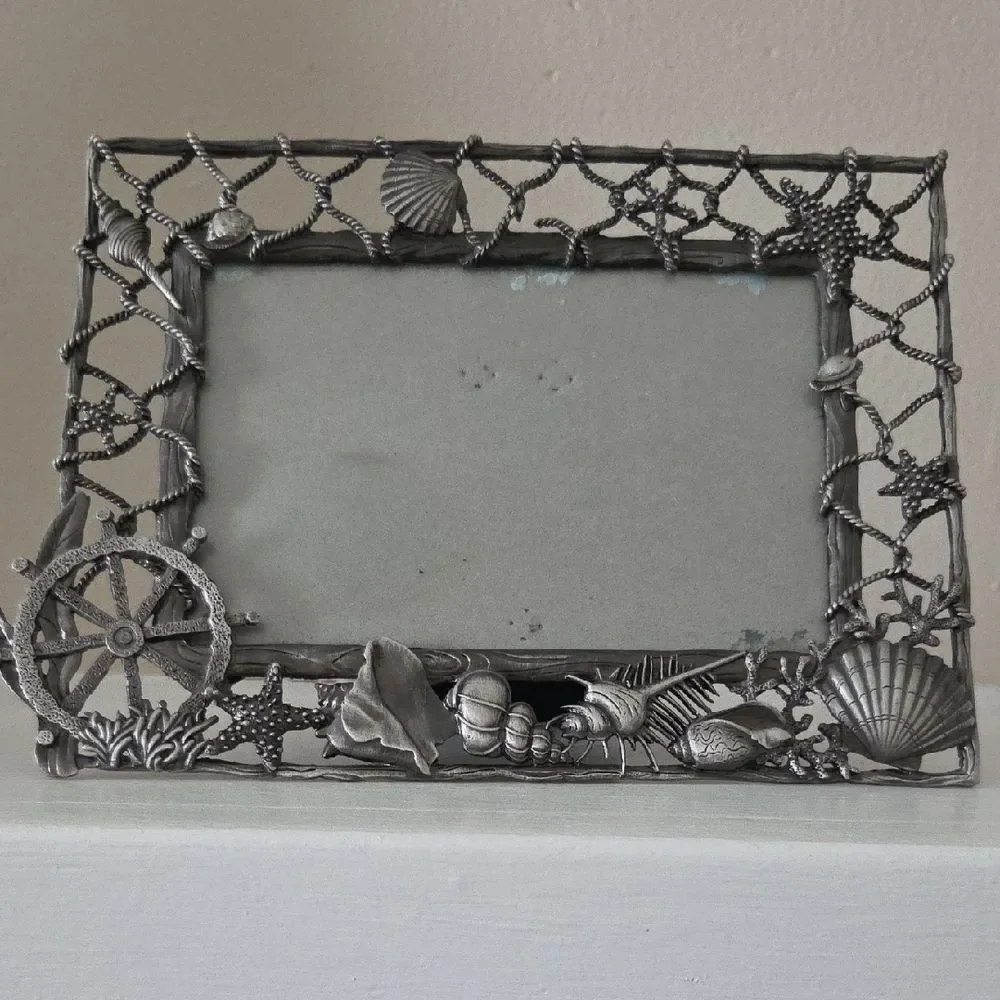 Nautical Silver Photo Frame